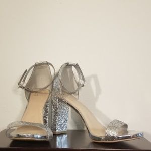 *Sold* Delicious | Silver Glitter Silver Chunky He